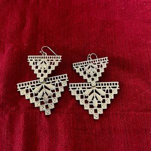 Gold Statement Earrings